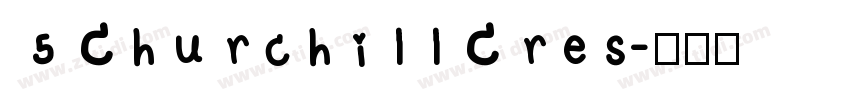 5 Churchill Cres字体转换